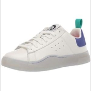 Diesel white leather sneaker women’s size 7.5